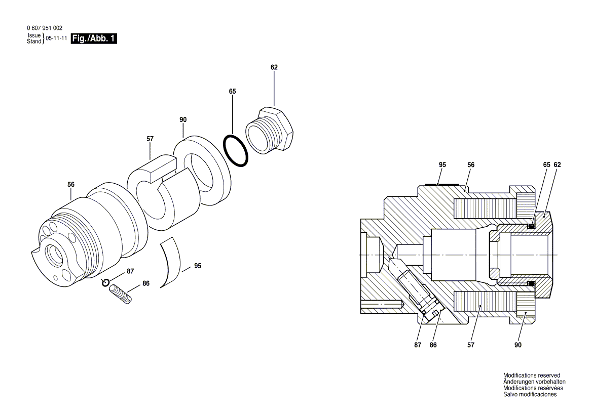 Новый подлинный корпус клапана Bosch 3605190190