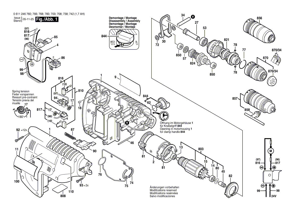 Nieuwe echte Bosch 2607335163 Accumulator -batterij