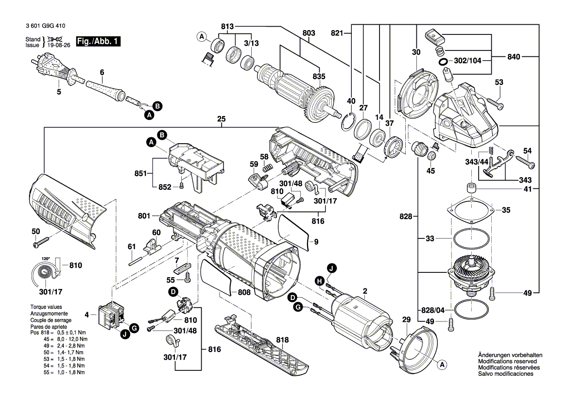 Neue echte Bosch 160111C0Ke -Hersteller -Typenschild