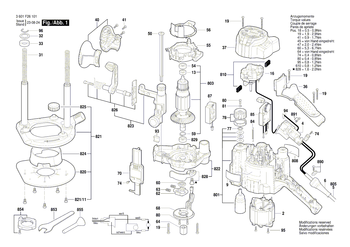 Новый подлинный Bosch 2603481024