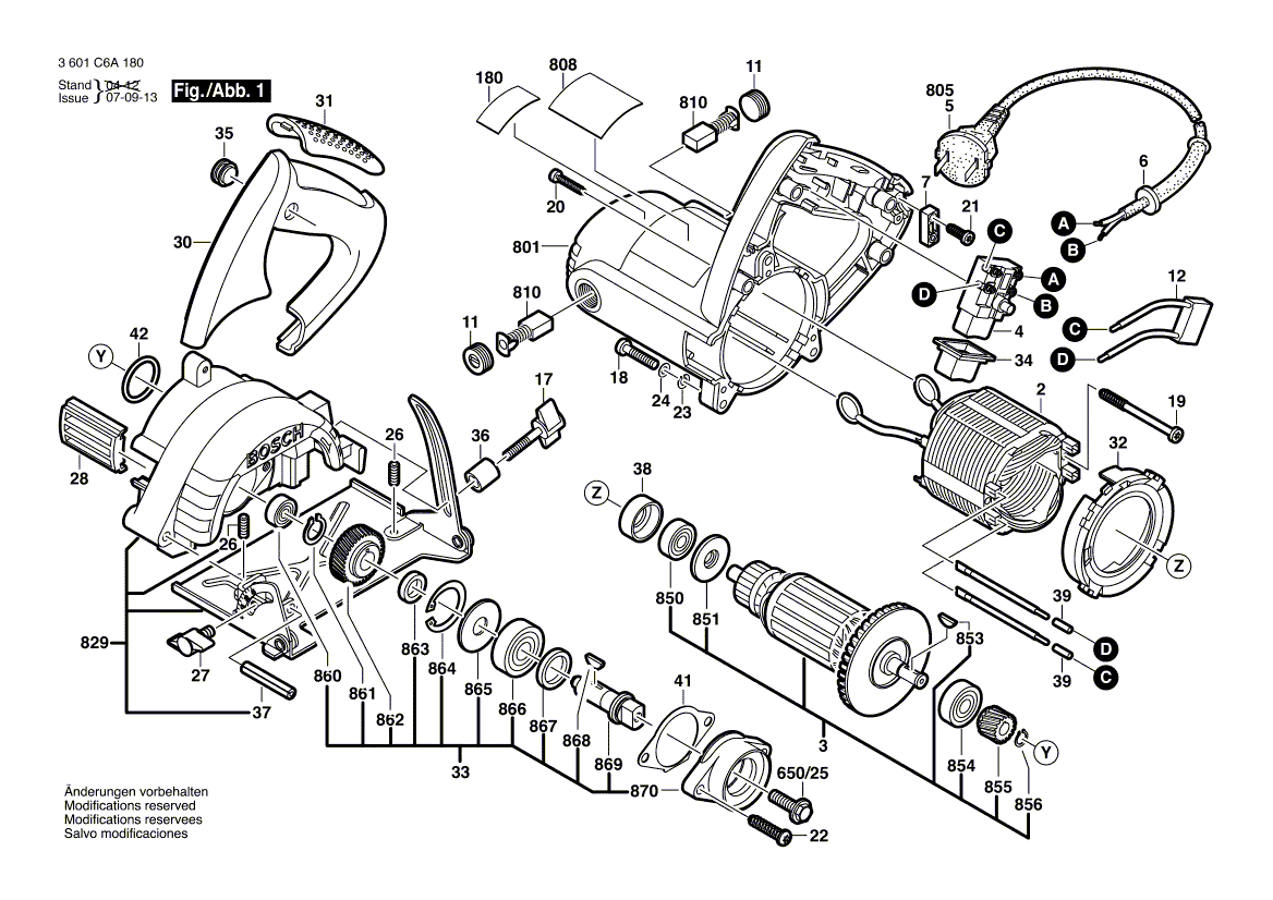 Новое подлинное Bosch 1619p01041 Shim Ring