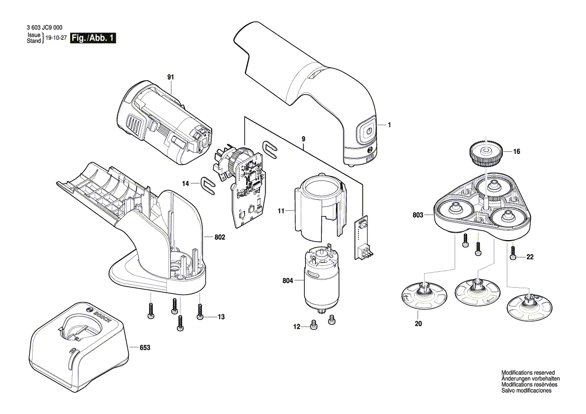 Nieuwe echte Bosch 16058065XH Housing