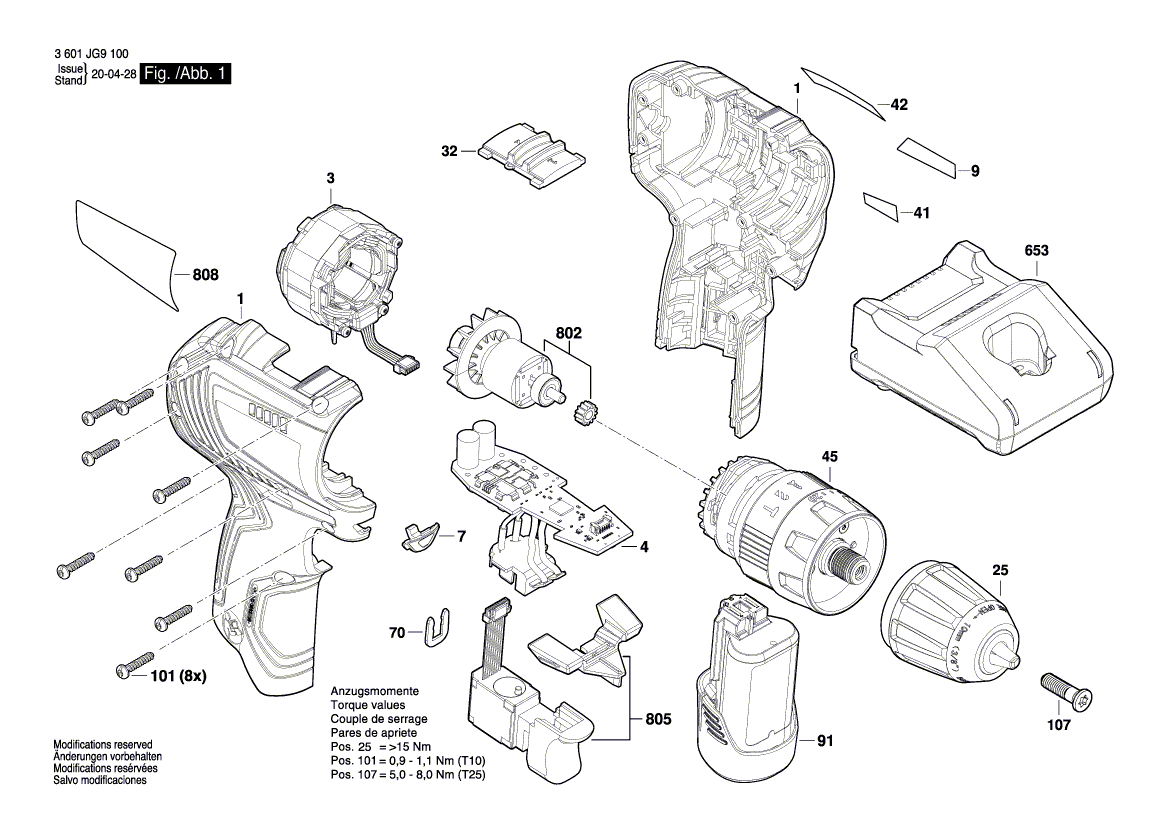 Nouvelle véritable plaque signalétique Bosch 160111A621