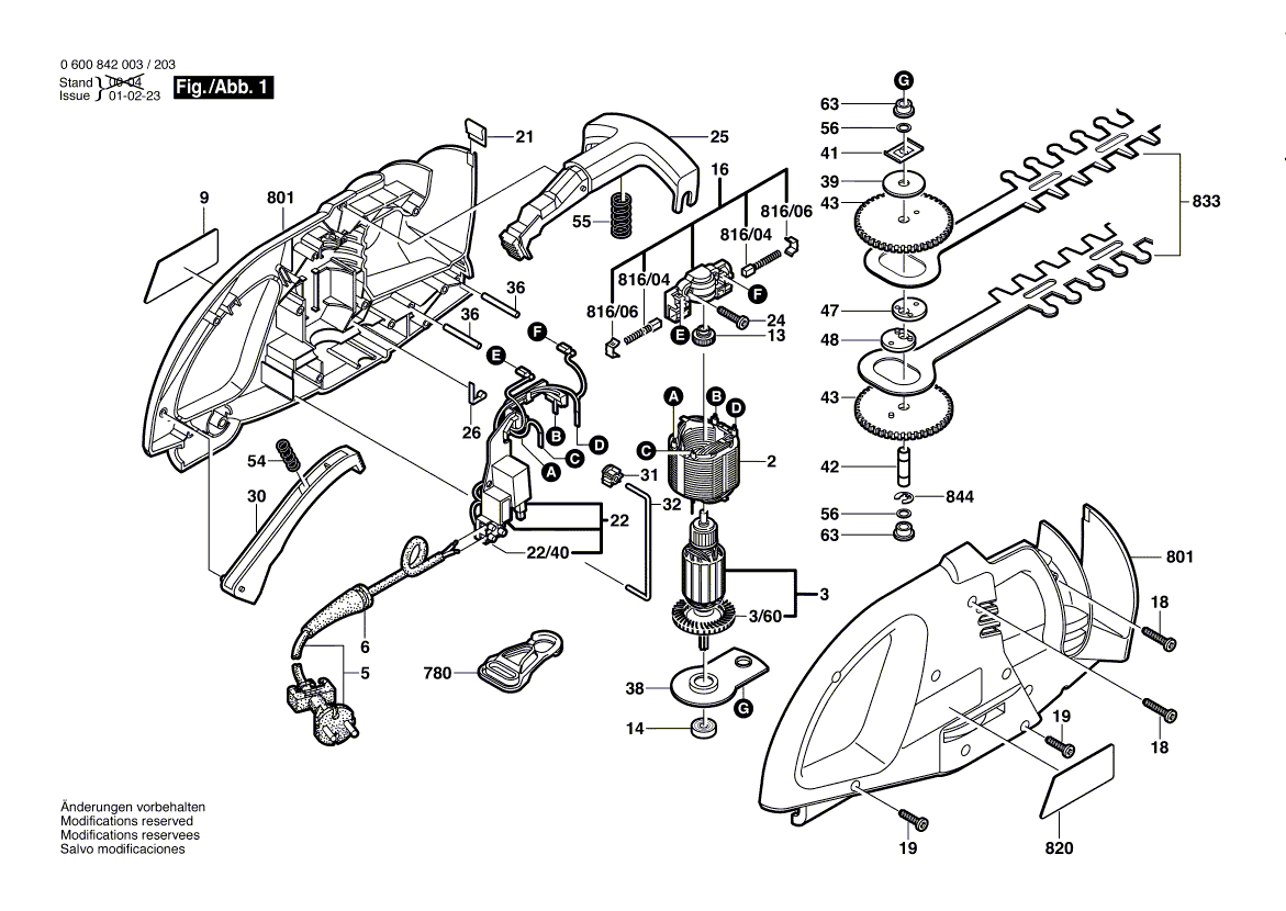 Nouveau véritable bosch 1604460437 Cordon d'alimentation