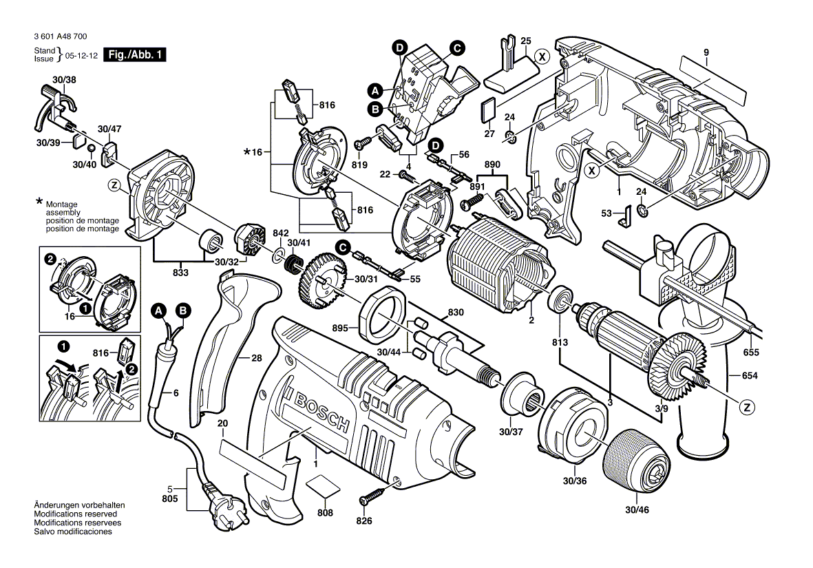 Neue echte Bosch 2605104711 Wohnabteilung