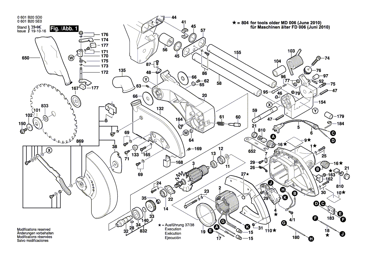 Nieuwe echte Bosch 2610911594 vergrendelingspen