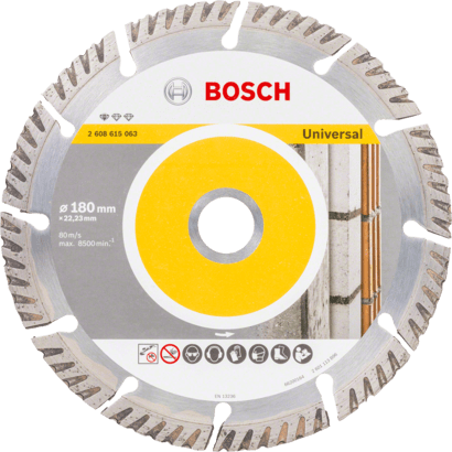 New Genuine Bosch 2608615063 Standard for Universal Diamond Cutting Disc