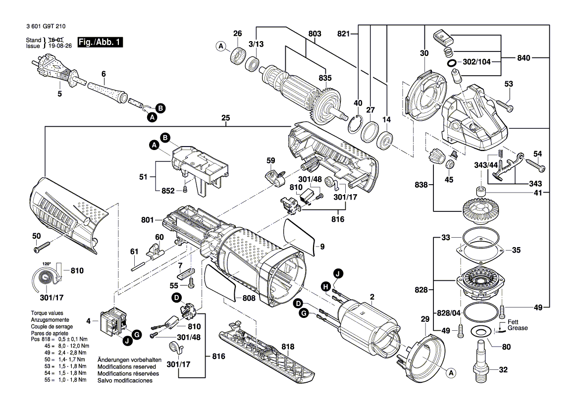 Новая подлинная Bosch 160111A20V.