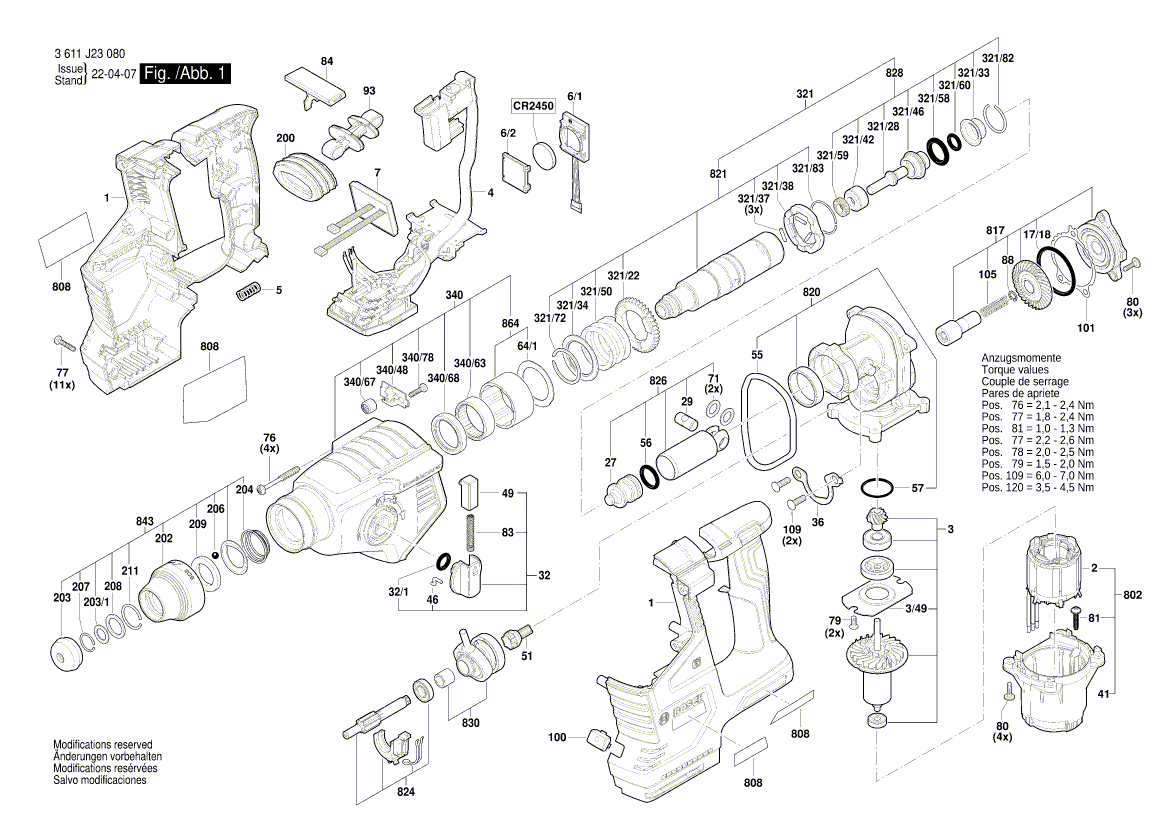 Ny ekte Bosch 1610210206 SEAL RING