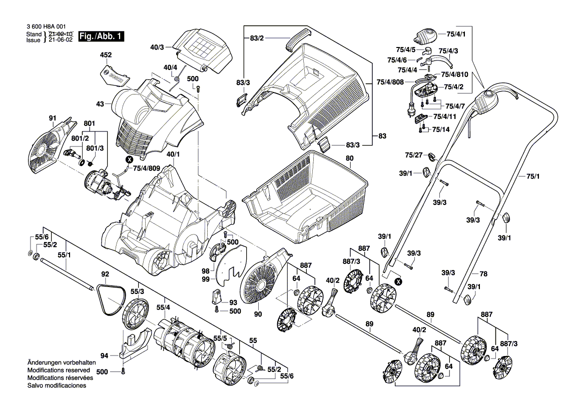 Новая подлинная крышка Bosch F016F05722