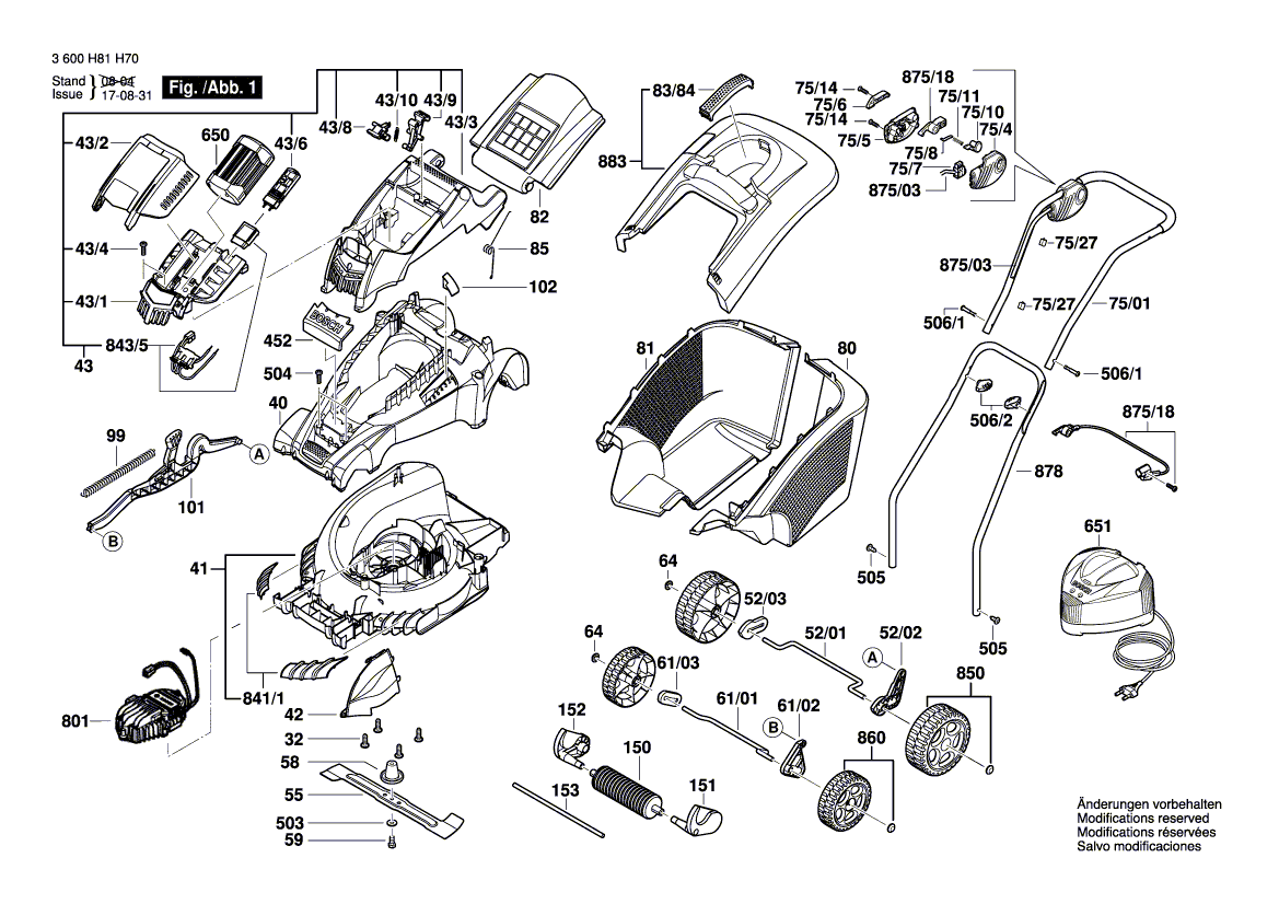 Новая подлинная ось Bosch F016L65931