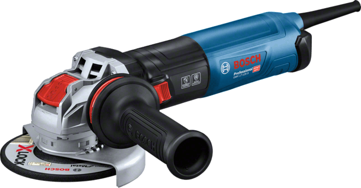 Ny ekte Bosch 06017D2300 GWX 17-125 S Professional Angle Grinder With X-Lock