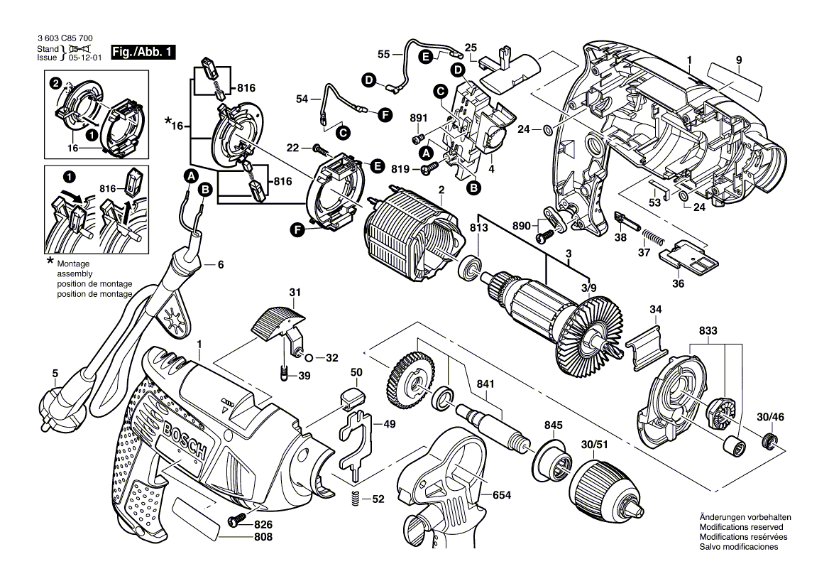 Новая подлинная Bosch 2609001665