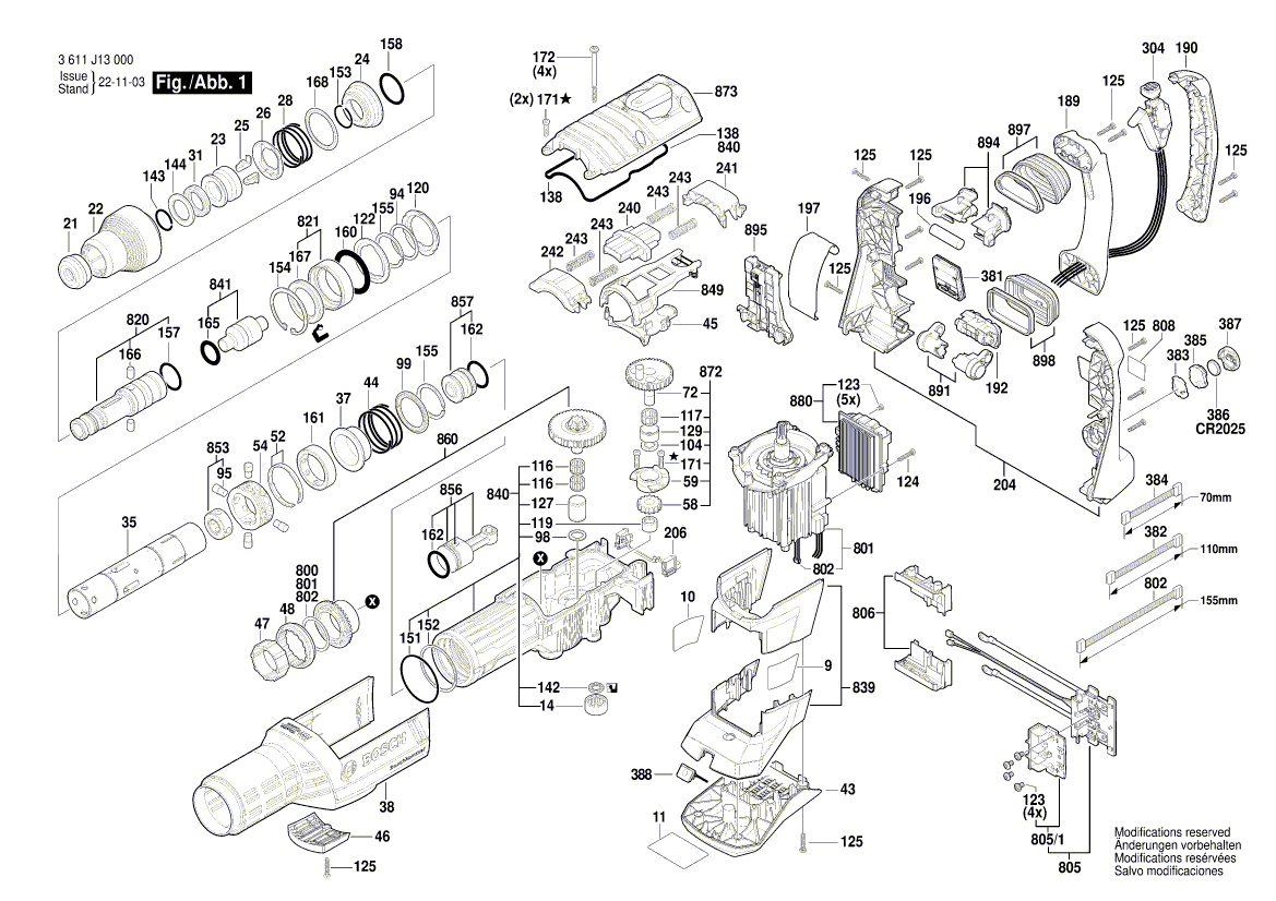 Новый подлинный модуль электроники Bosch 1607000DN5