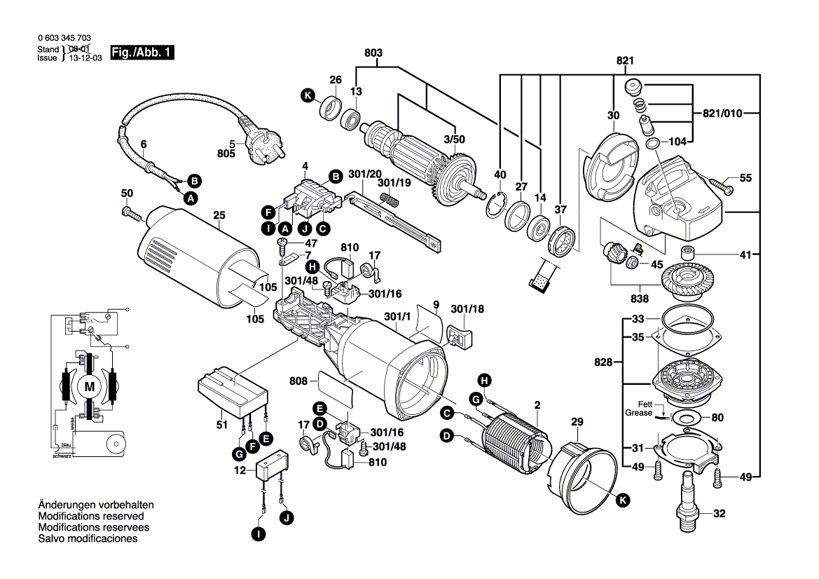 Ny ekte Bosch 1605108209 Motorhus