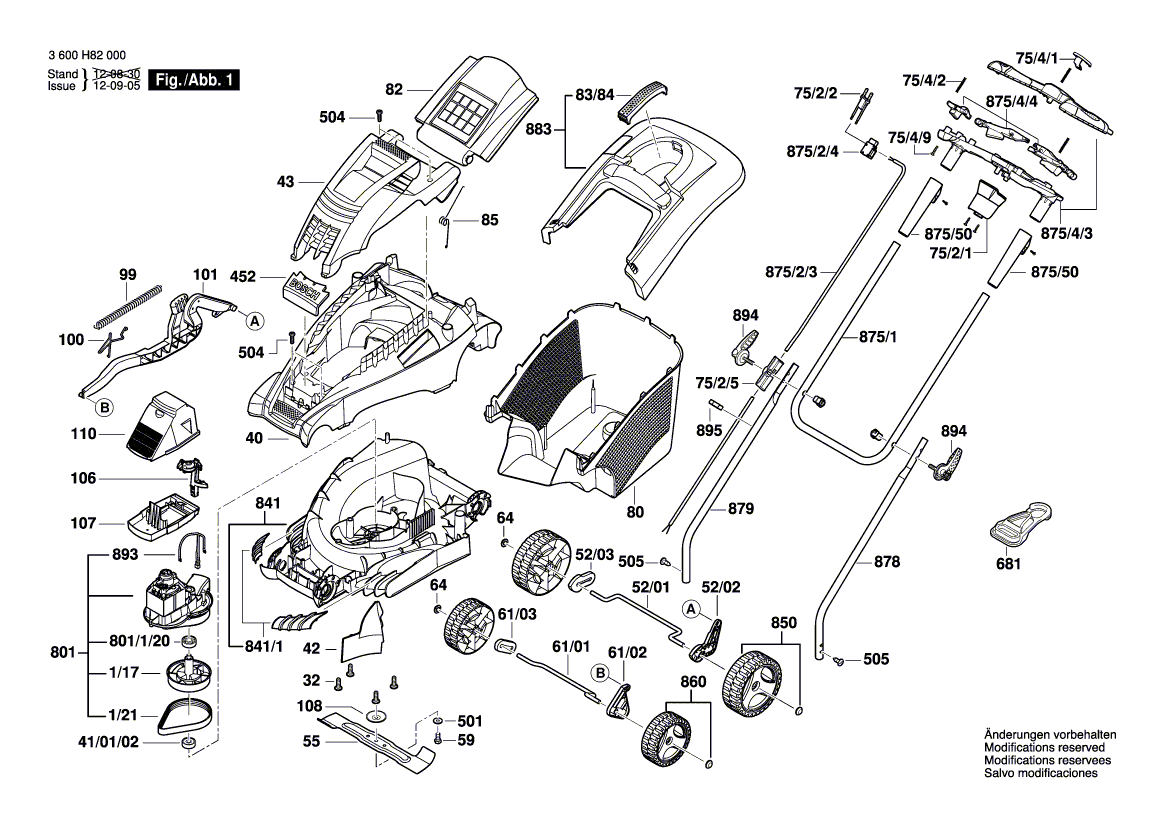 Nouveau moteur Bosch F016103595 authentique