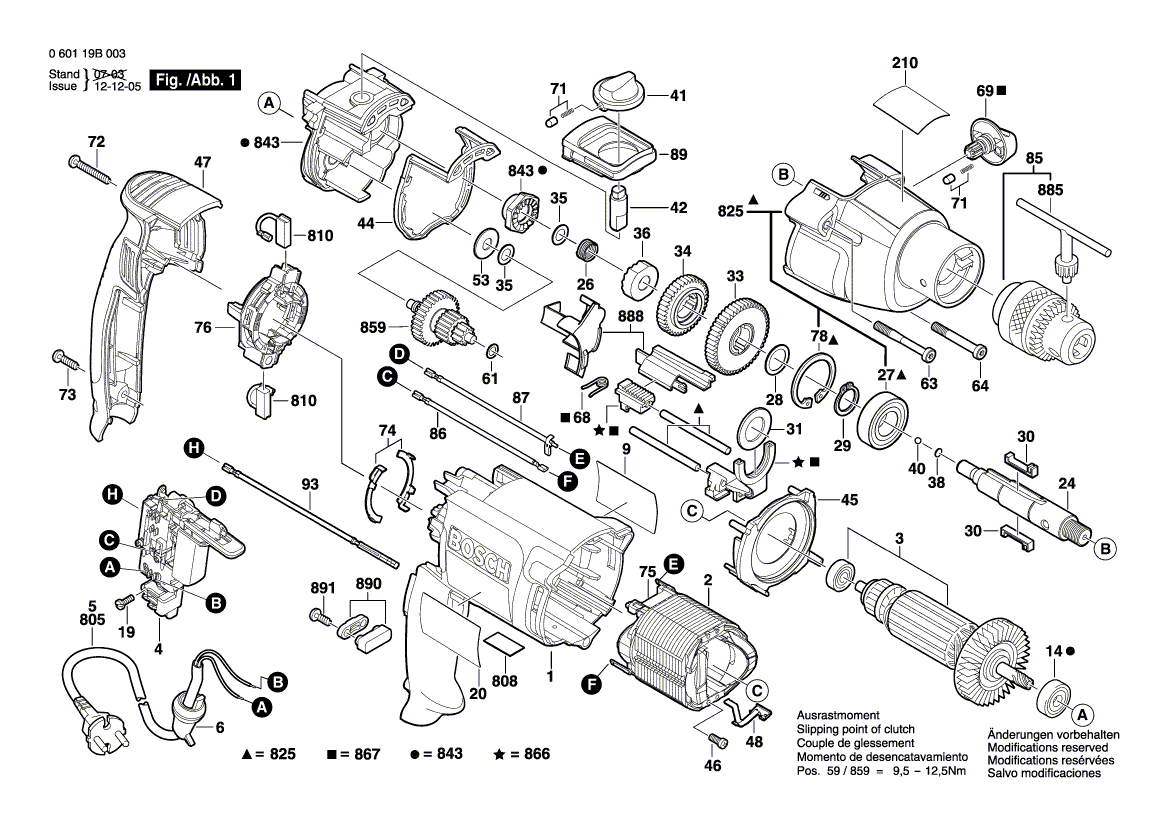 NEU EURNISCHE BOSCH 2601116385 Namenschild