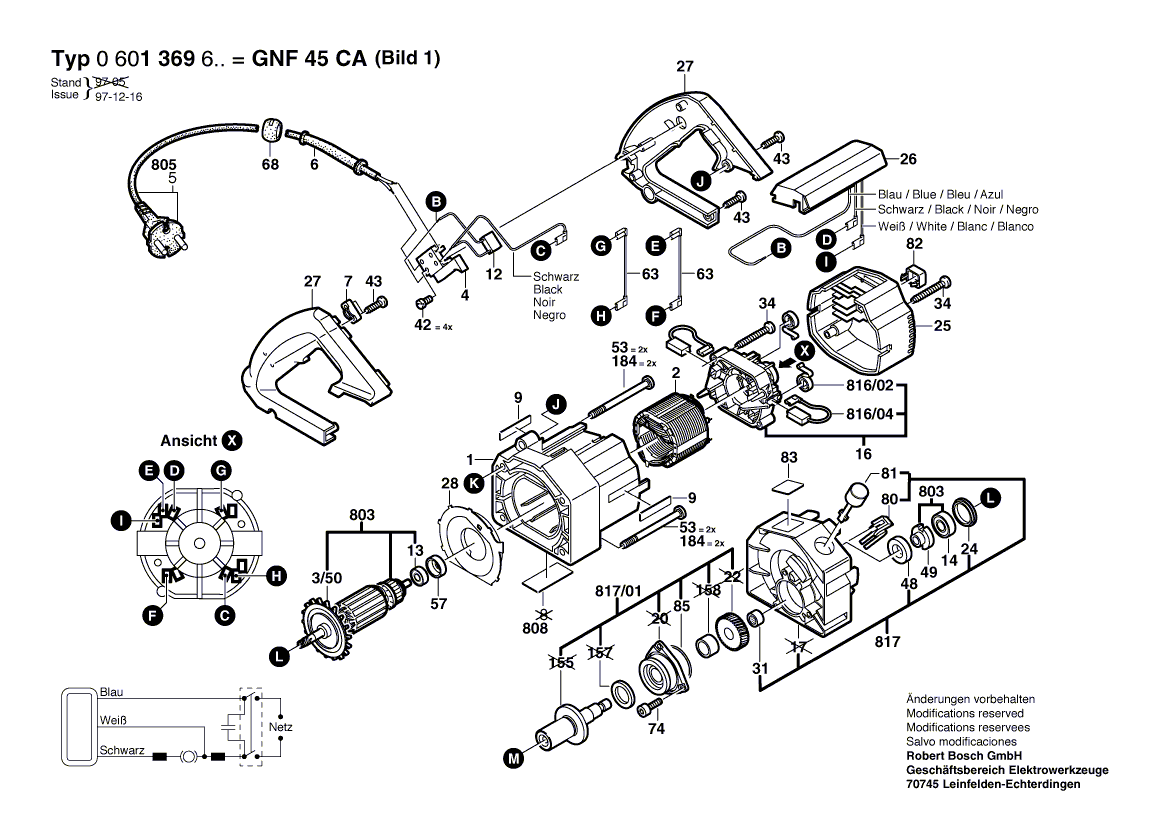 Ny ekte Bosch 1600210038 O-ring