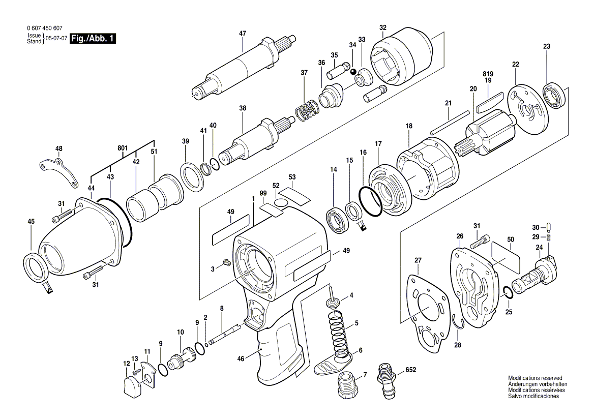 Neue echte Bosch 3609202514 Pushton