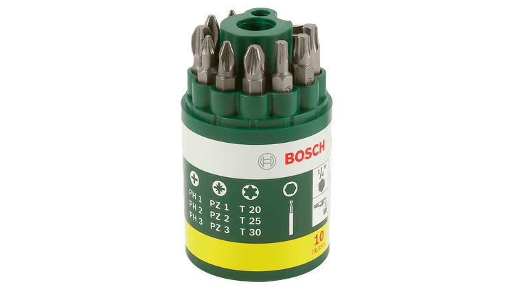 Neues originales Bosch 2607019454 Schraubendreher-Bit-Set 10 Teile Promo Schraubendreher 